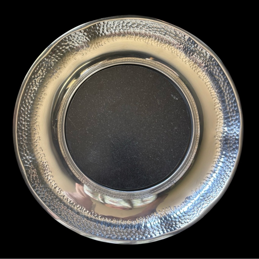 LENOX Stony Creek Cheese & Cracker with Knife Aluminum Plate